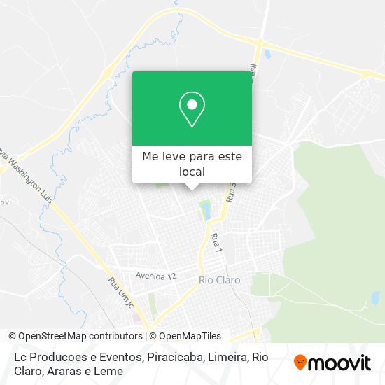 Lc Producoes e Eventos mapa