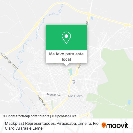 Mackplast Representacoes mapa