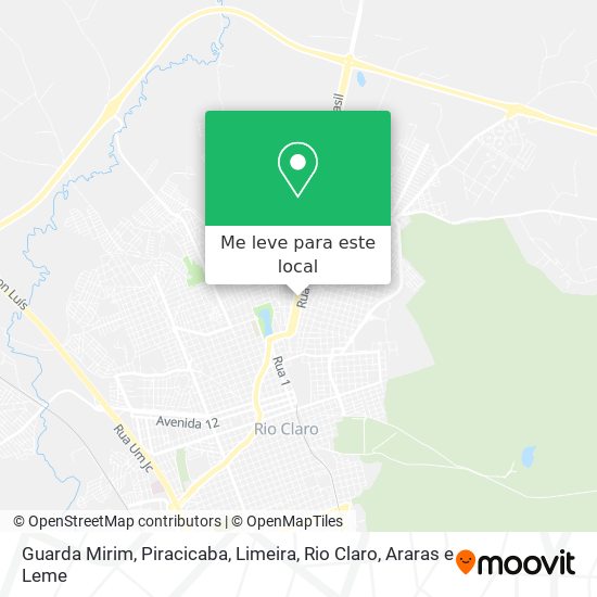 Guarda Mirim mapa