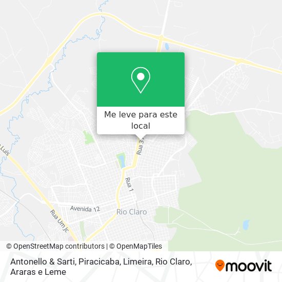 Antonello & Sarti mapa