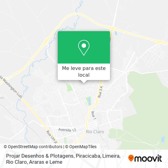 Projar Desenhos & Plotagens mapa