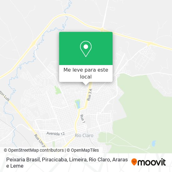 Peixaria Brasil mapa