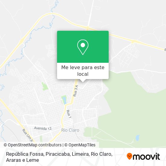 República Fossa mapa