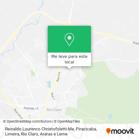 Reinaldo Lourenco Christofoletti-Me mapa