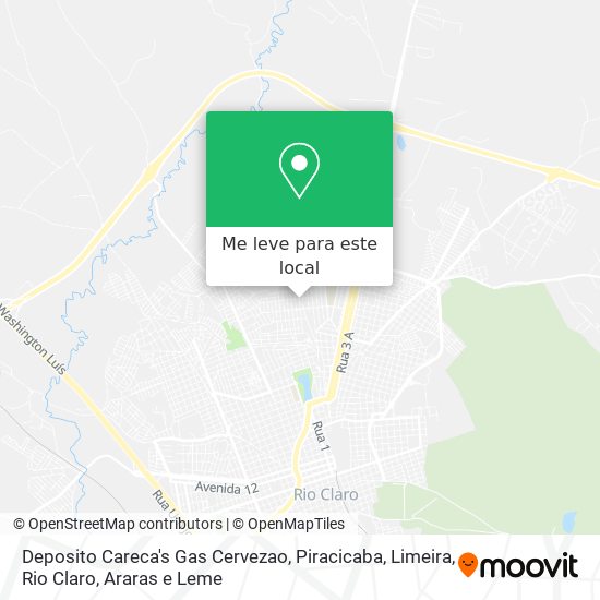 Deposito Careca's Gas Cervezao mapa