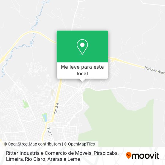 Ritter Industria e Comercio de Moveis mapa