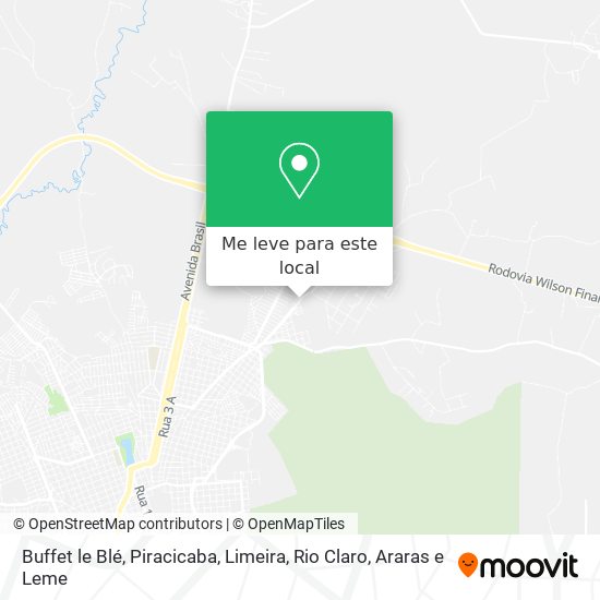 Buffet le Blé mapa