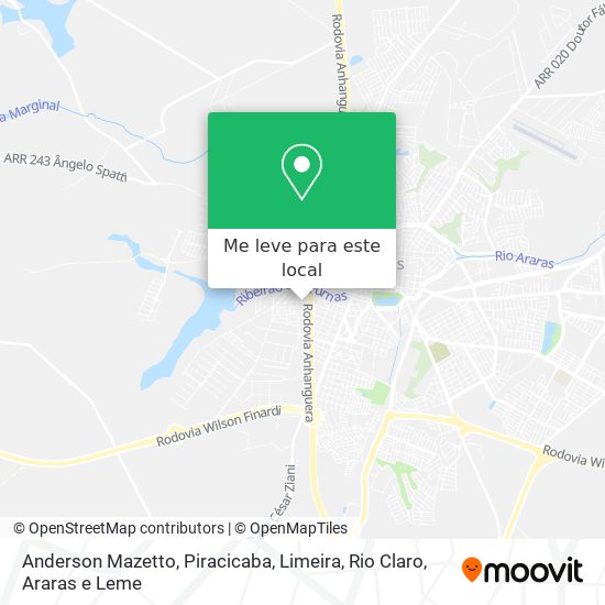 Anderson Mazetto mapa