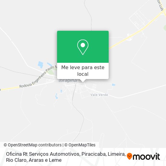 Oficina Rt Serviços Automotivos mapa