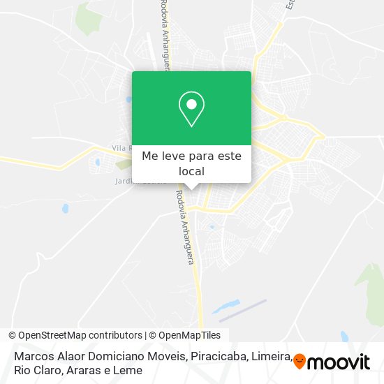 Marcos Alaor Domiciano Moveis mapa