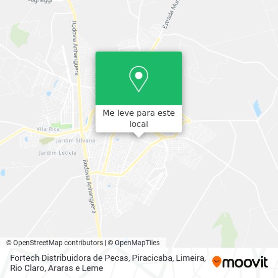 Fortech Distribuidora de Pecas mapa