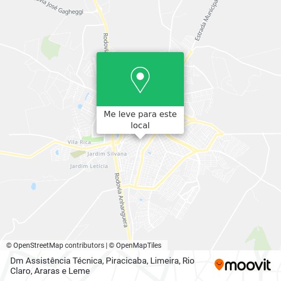 Dm Assistência Técnica mapa