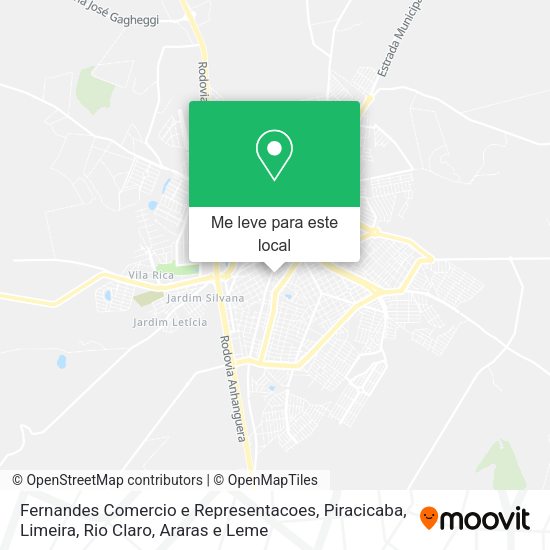 Fernandes Comercio e Representacoes mapa