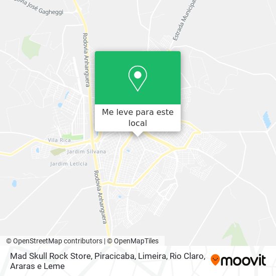 Mad Skull Rock Store mapa