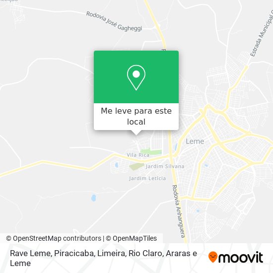 Rave Leme mapa