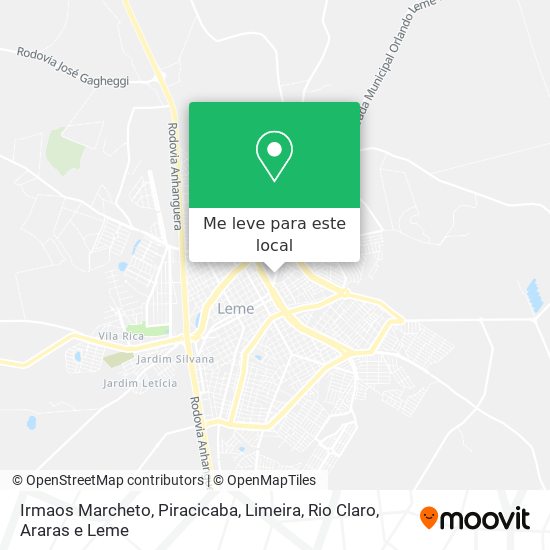 Irmaos Marcheto mapa