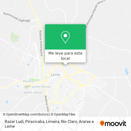 Bazar Ludi mapa