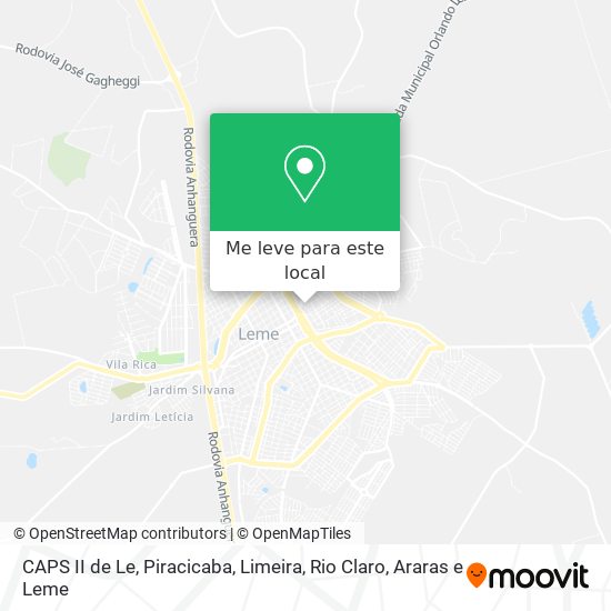 CAPS II de Le mapa
