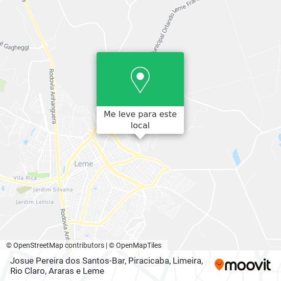 Josue Pereira dos Santos-Bar mapa