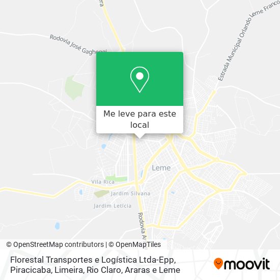 Florestal Transportes e Logística Ltda-Epp mapa