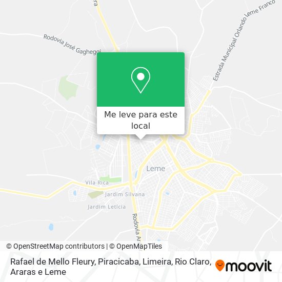 Rafael de Mello Fleury mapa