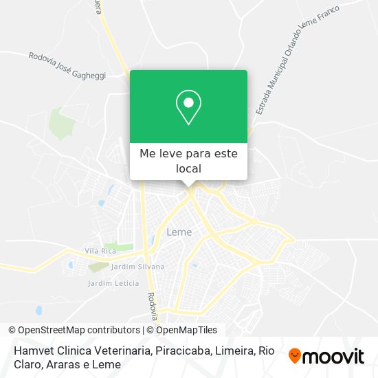 Hamvet Clinica Veterinaria mapa