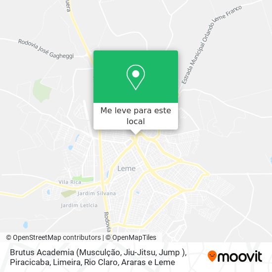 Brutus Academia (Musculção, Jiu-Jitsu, Jump ) mapa