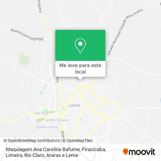 Maquiagem Ana Carolina Bafume mapa