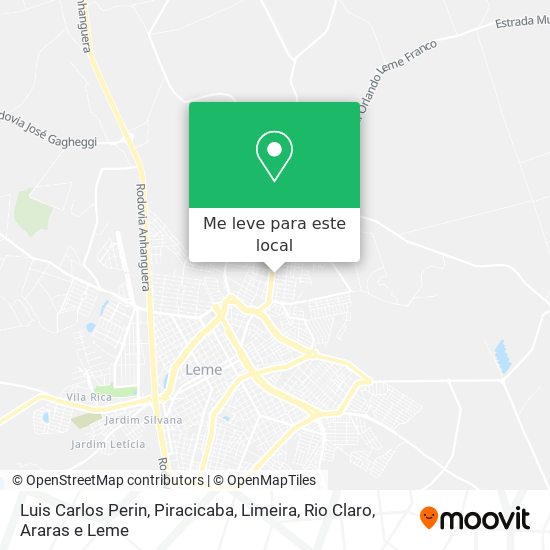 Luis Carlos Perin mapa