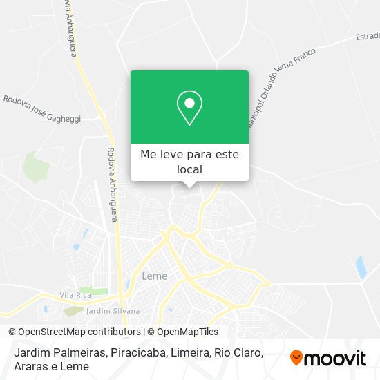 Jardim Palmeiras mapa