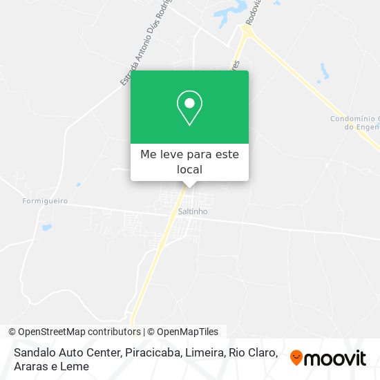 Sandalo Auto Center mapa