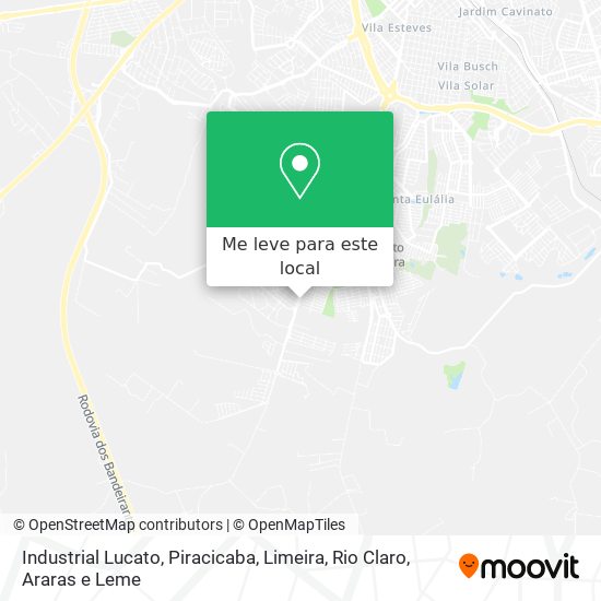 Industrial Lucato mapa