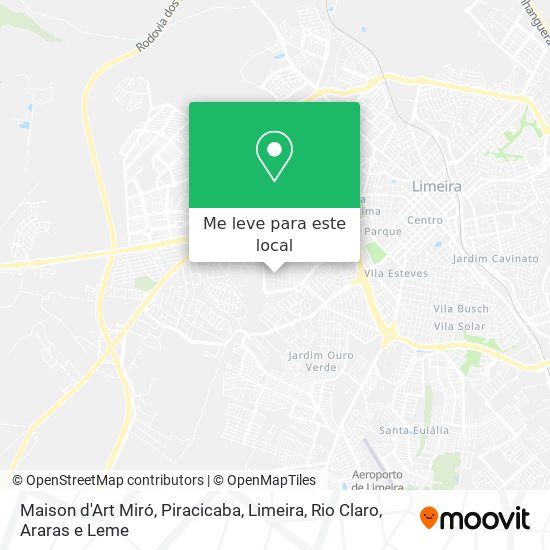 Maison d'Art Miró mapa