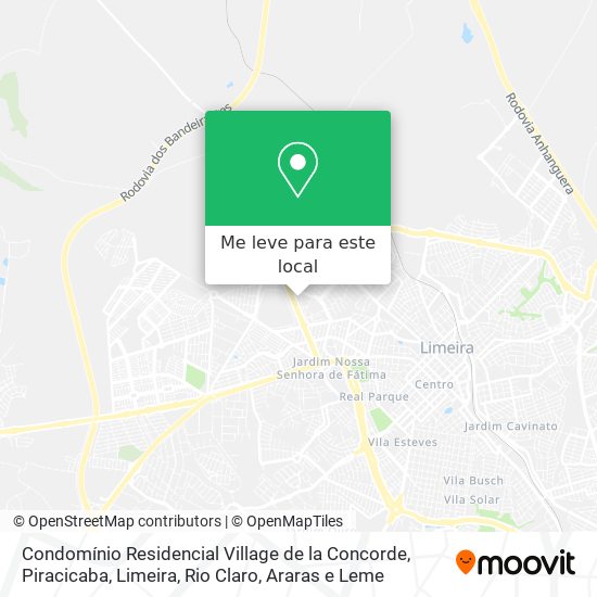 Condomínio Residencial Village de la Concorde mapa