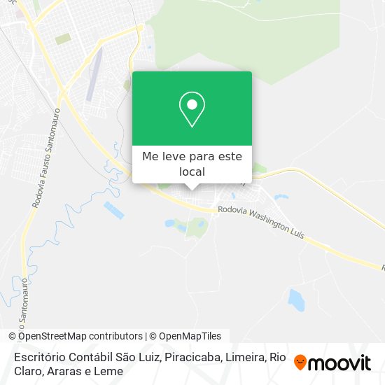 Escritório Contábil São Luiz mapa