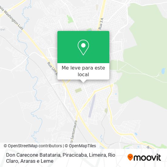 Don Carecone Batataria mapa