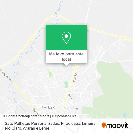 Sato Palhetas Personalizadas mapa