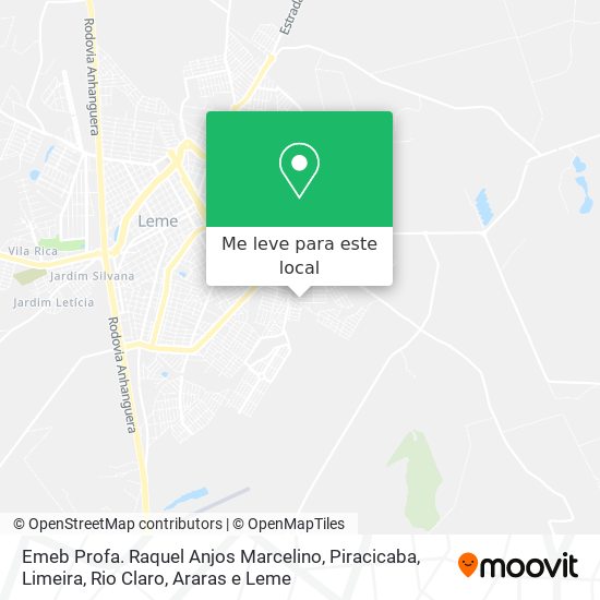 Emeb Profa. Raquel Anjos Marcelino mapa