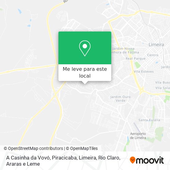 A Casinha da Vovó mapa