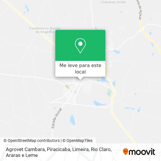Agrovet Cambara mapa