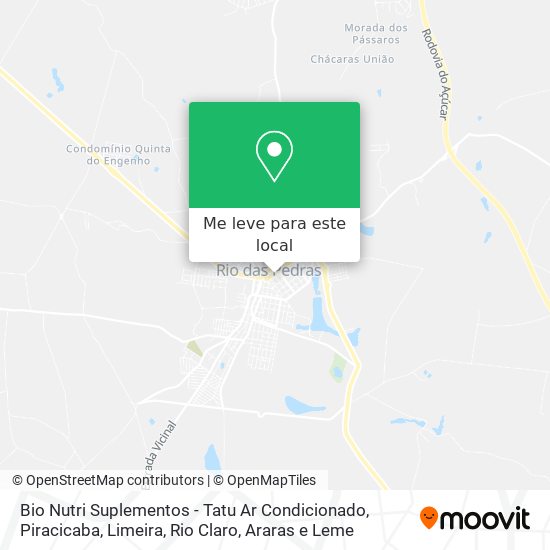 Bio Nutri Suplementos - Tatu Ar Condicionado mapa