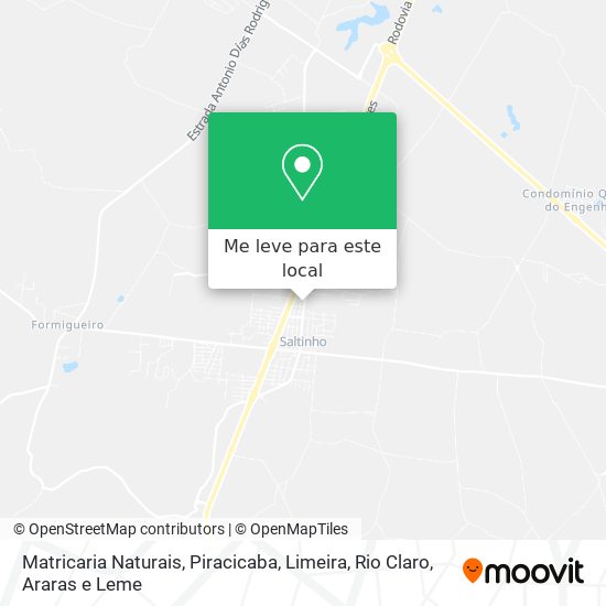 Matricaria Naturais mapa