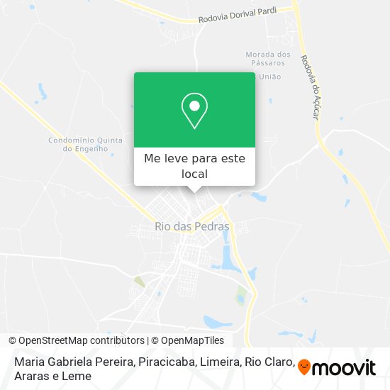 Maria Gabriela Pereira mapa