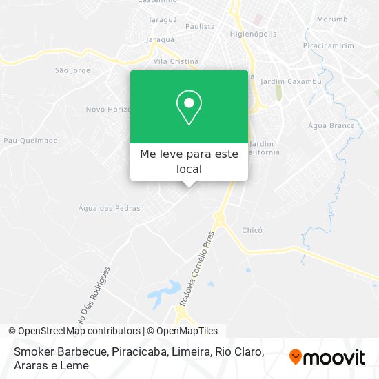 Smoker Barbecue mapa