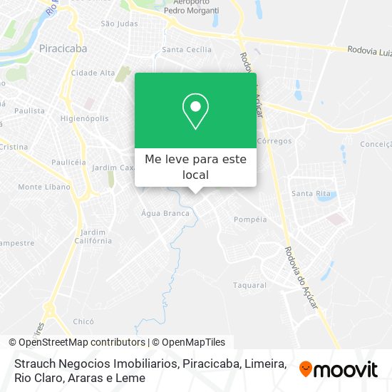 Strauch Negocios Imobiliarios mapa