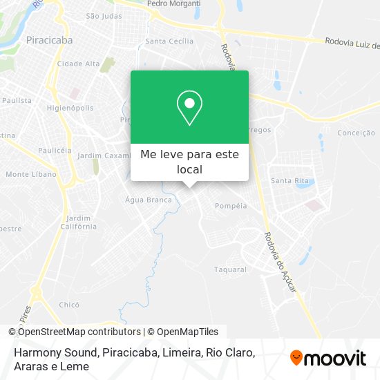 Harmony Sound mapa