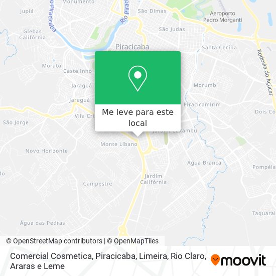 Comercial Cosmetica mapa