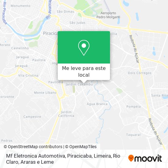Mf Eletronica Automotiva mapa