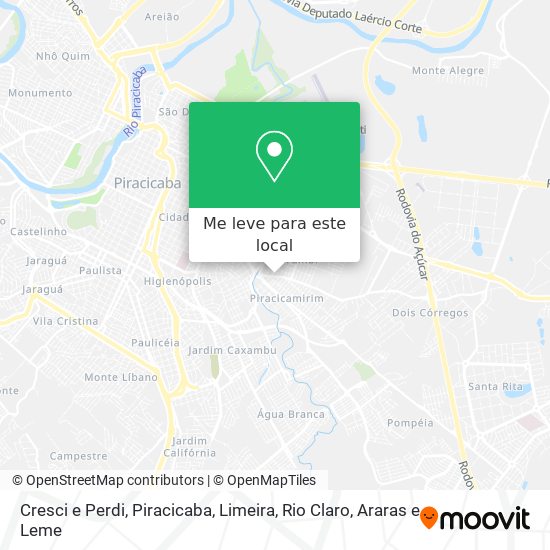 Cresci e Perdi mapa
