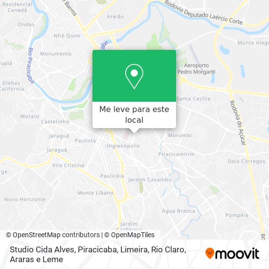 Studio Cida Alves mapa